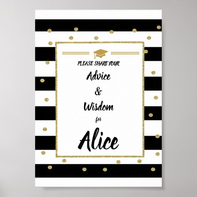 Teckentråd och visdom för studenten poster (Framsidan)