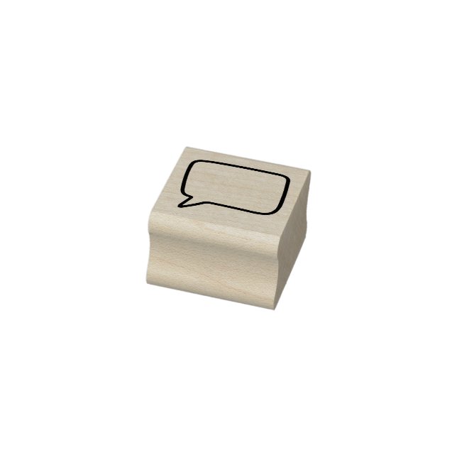 Teckna pratbubbla stämpel (Stämpel)