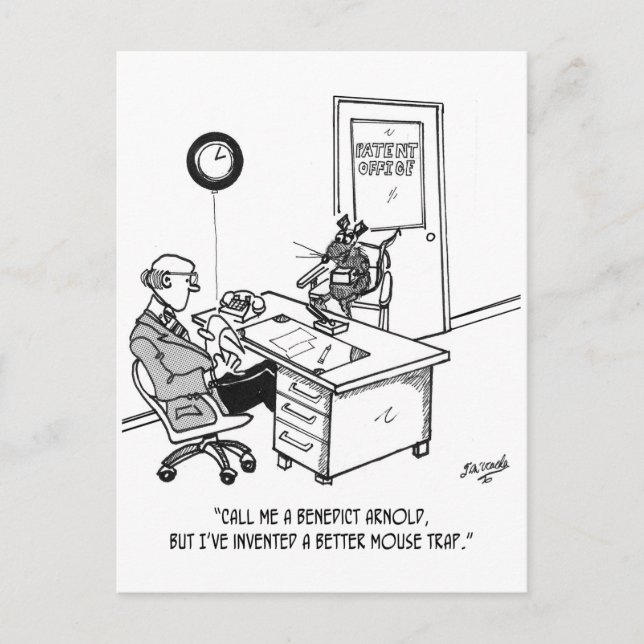 Tecknad 1932 vykort (Framsida)