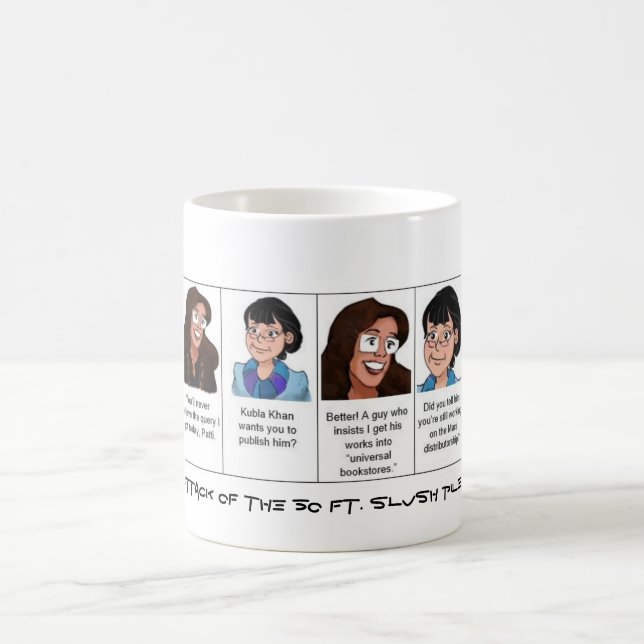 Tecknad 1 från attack av de 50 Ftna. Slushhög Kaffemugg (Center)