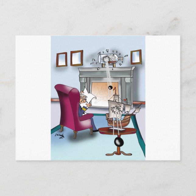 Tecknad 9384 vykort (Framsida)