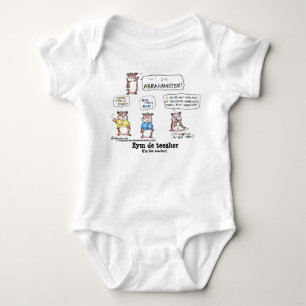 Tecknad Abrahamster Funny Baby Tee