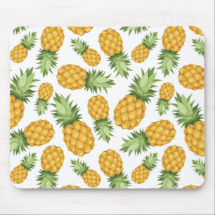 Tecknad Ananas Mönster Musmatta