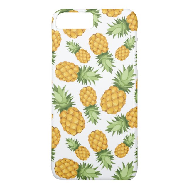 Tecknad ananasmönster Case-Mate iPhone skal (Baksida)