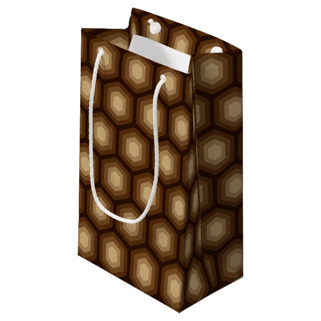 Tecknad Animal Struktur Gift Bag (Framsidan Vinklad)