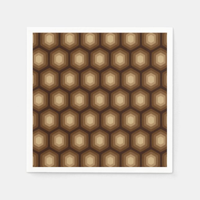 Tecknad Animal Struktur Pappersservett (Framsidan)