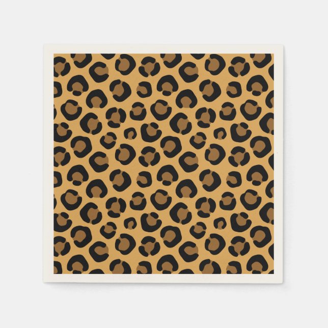 Tecknad Animal Struktur Pappersservett (Framsidan)