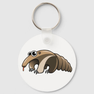 Tecknad Anteater Nyckelring