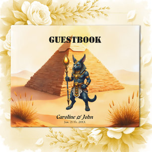Tecknad Anubis - Egyptisk gud för efterlivet Gästböcker