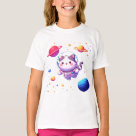 tecknad astro cat t shirt
