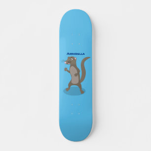 Tecknad av akut mongosa mini skateboard bräda 18,5 cm