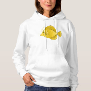 tecknad av  av gult tang-fisk t shirt