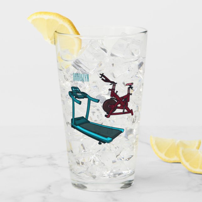 Tecknad av avverknings- och centrifugeringsteknik glaskopp (Framsida Ice)