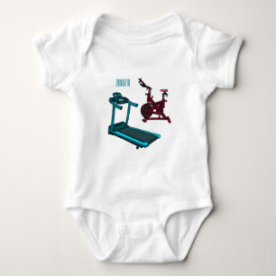 Tecknad av avverknings- och centrifugeringsteknik t shirt