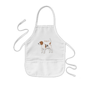 Tecknad av beagle-hund barnförkläde