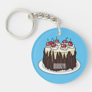 Tecknad av Black Forest tårta
