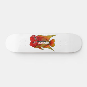 Tecknad av blomkål mini skateboard bräda 18,5 cm