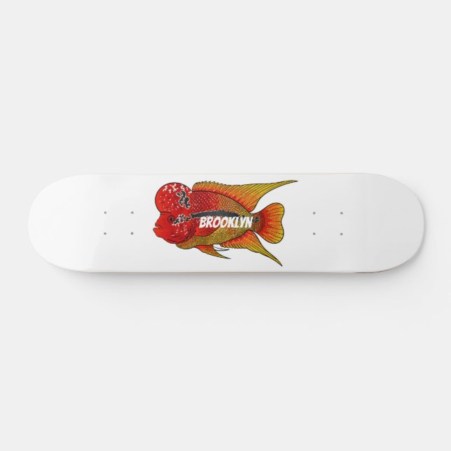 Tecknad av blomkål mini skateboard bräda 18,5 cm (Horz)