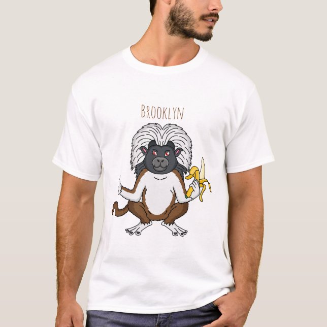 Tecknad av bomullsbergens övre Tamarinapa T Shirt (Framsida)