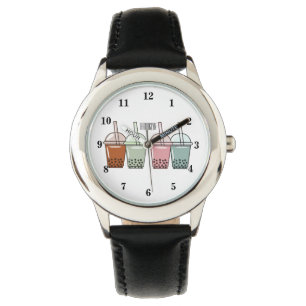 Tecknad av bubbelte armbandsur