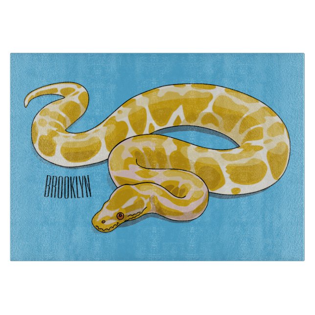 Tecknad av burmesisk python-orm (Framsidan)