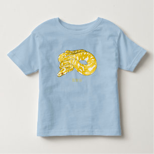 Tecknad av burmesisk python-orm t shirt