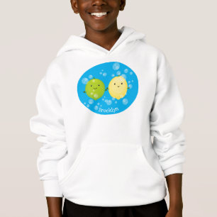 Tecknad av Cute lycklig citronkalk T Shirt