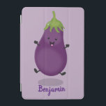 Tecknad av Cute lycklig eggplant eggplant iPad Mini Skydd<br><div class="desc">Lägg till lite roligt till din dag med denna söta äggplanta som är ritad med den söta tecknaden stil.</div>