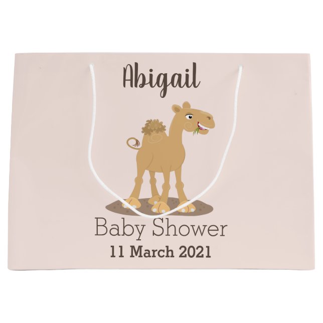 Tecknad av Cute lycklig-leende kamel (Framsidan)