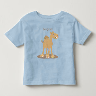 Tecknad av Cute lycklig-leende kamel T Shirt