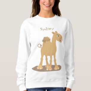 Tecknad av Cute lycklig-leende kamel T Shirt