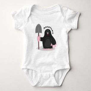 Tecknad av Cute lycklig-mole T Shirt