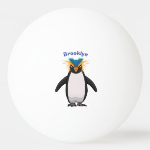 Tecknad av Cute macaroni penguin Pingisboll