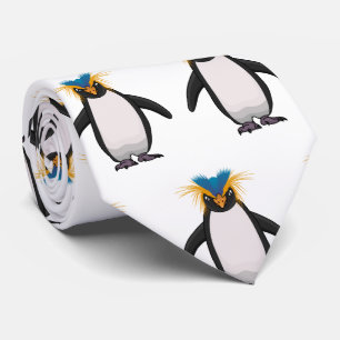 Tecknad av Cute macaroni penguin Slips