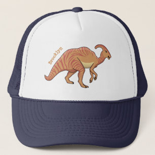 Tecknad av Cute parasaurolophus dinosaur Keps