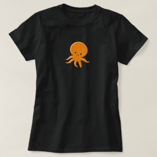 Tecknad av Cute Shiny Octopus T Shirt