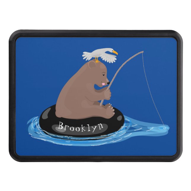 Tecknad av dagbjörnens  i unge dragkroksskydd (Framsidan)