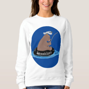 Tecknad av dagbjörnens i unge t shirt