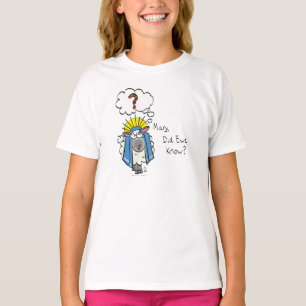 Tecknad av den berömda kristna julklappsfår t shirt