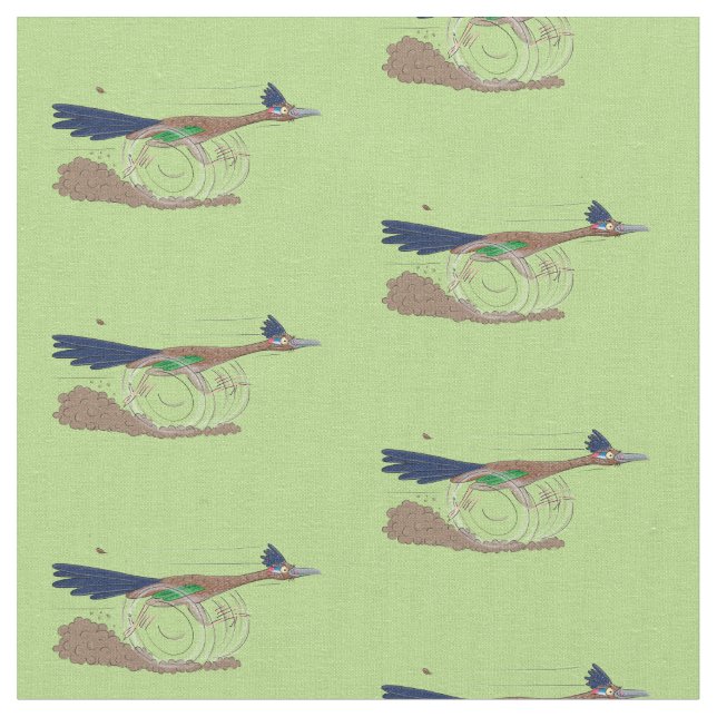 Tecknad av den berömda ökenfåglarnas ökenfågel tyg (Närbild)