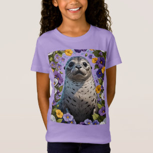 Tecknad av ett hamnförseglat område omgivet av Vio T Shirt