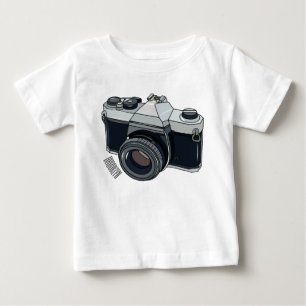 Tecknad av filmkamera t shirt