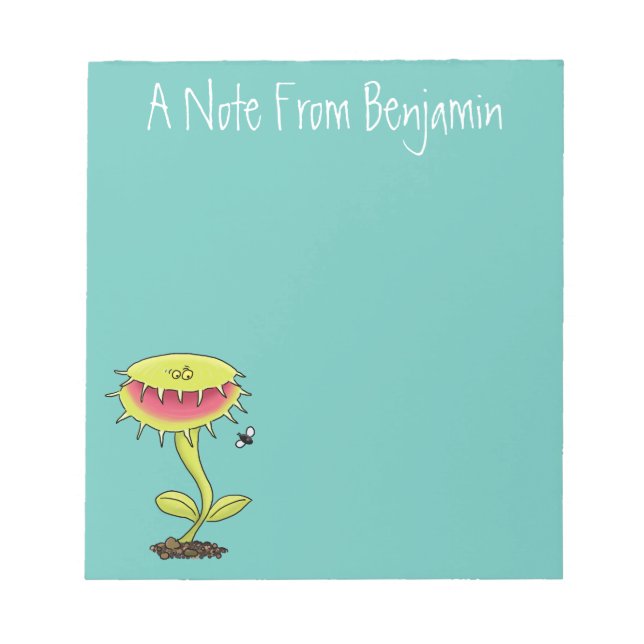 Tecknad av flodfälla i Venus Anteckningsblock (Framsida)