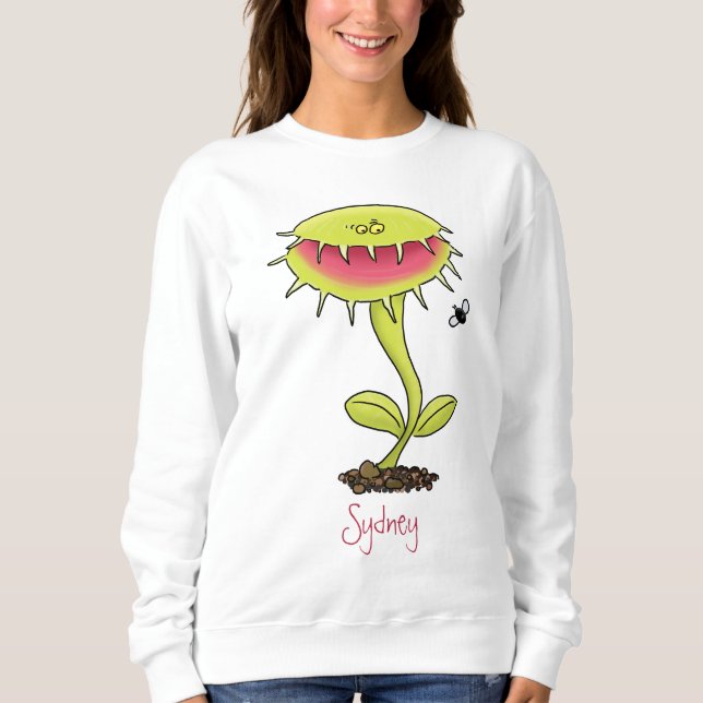 Tecknad av flodfälla i Venus T Shirt (Framsida)