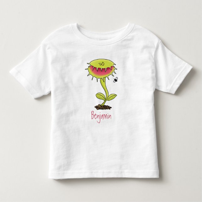 Tecknad av flodfälla i Venus T Shirt (Framsida)