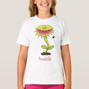 Tecknad av flodfälla i Venus T Shirt