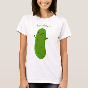 Tecknad av  för Cute lycklig-väljaren T Shirt