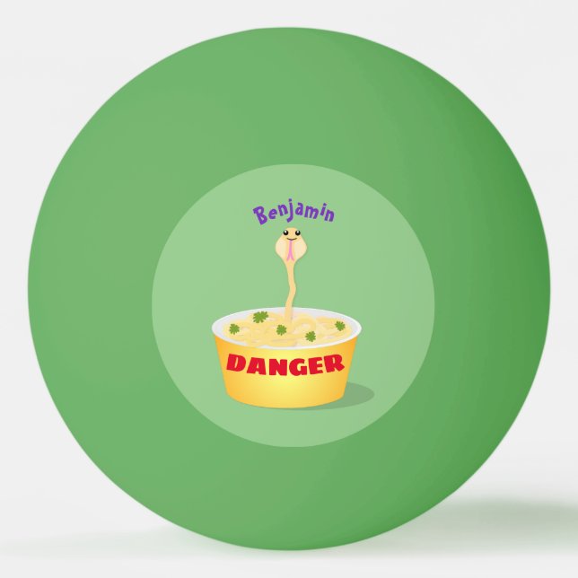Tecknad av  för slemnodlarm i humor pingisboll (Framsidan)