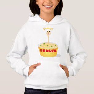 Tecknad av för slemnodlarm i humor t shirt