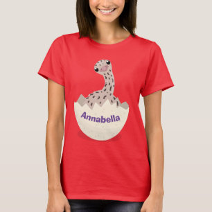 Tecknad av  för utkläckning av strutsar i baby t shirt